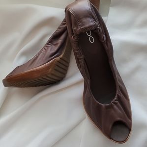 Aldo brown heels